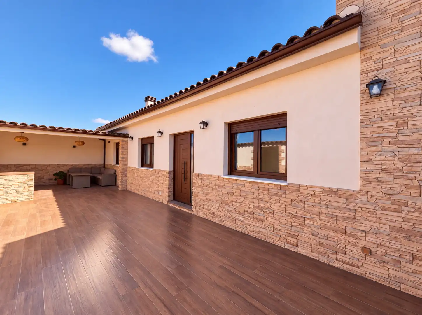 Vista exterior de Casa o xalet en venda en Ajofrín, Toledo