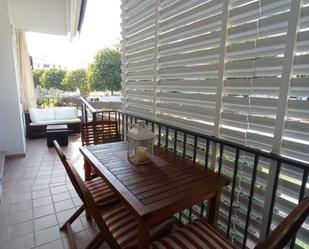 Balcony of Flat to rent in Sitges  with Air Conditioner