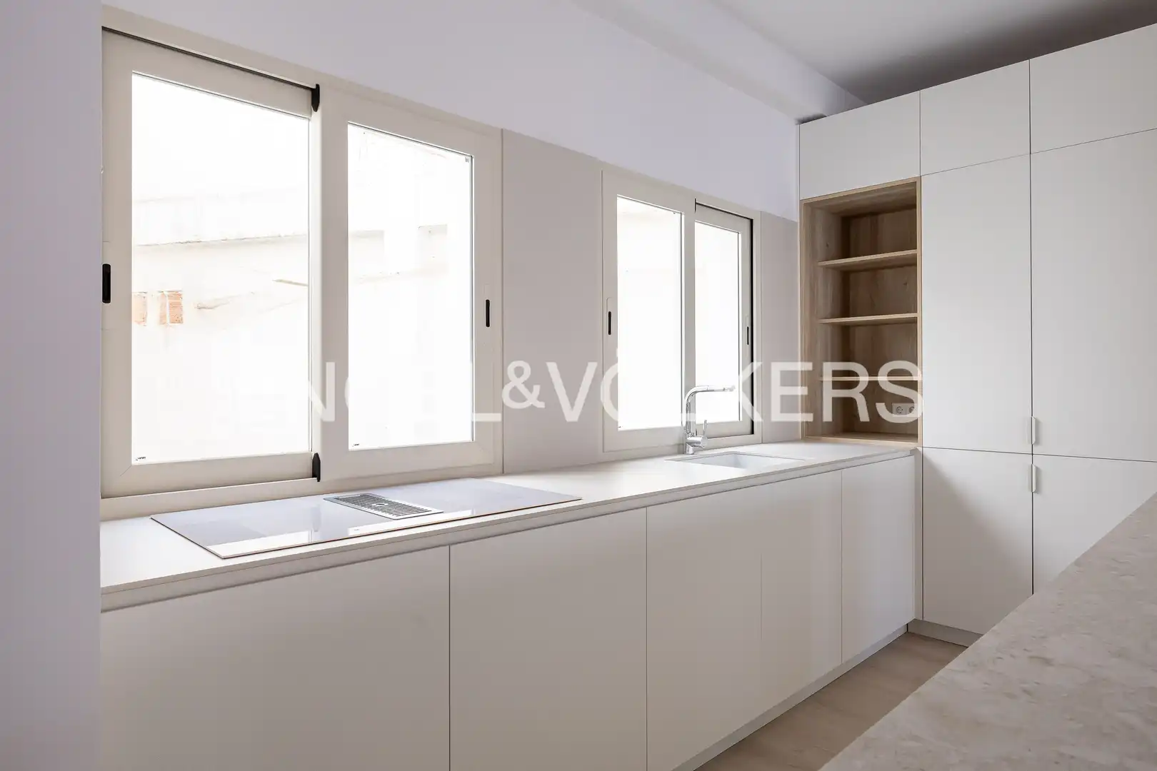 Kitchen of Flat for sale in Madrid  with Air Conditioner, Heating and Terrace