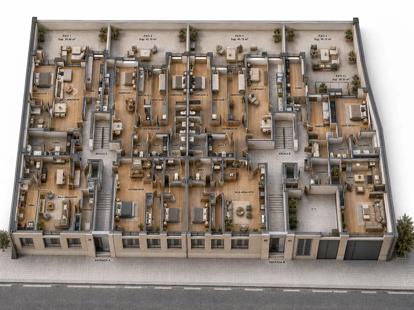 Residencial en venta en Centre