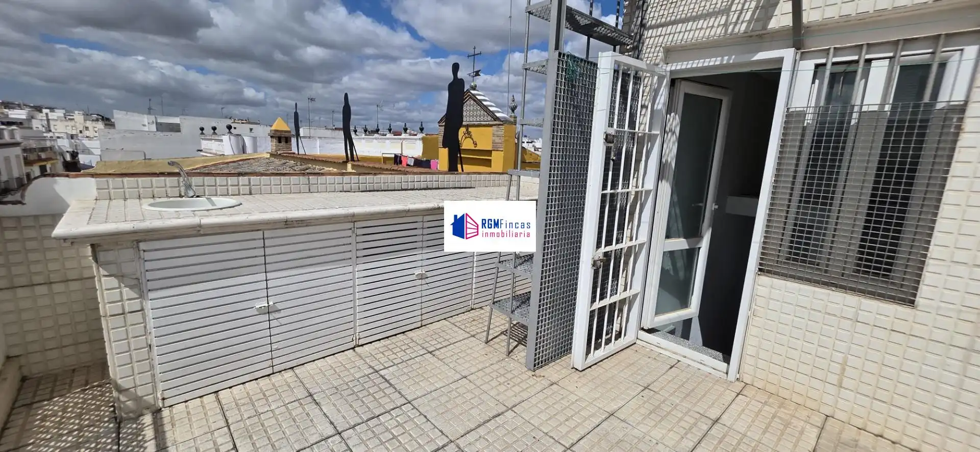 Terrassa de Casa o xalet de lloguer en Sevilla amb Aire condicionat, Calefacció i Terrassa