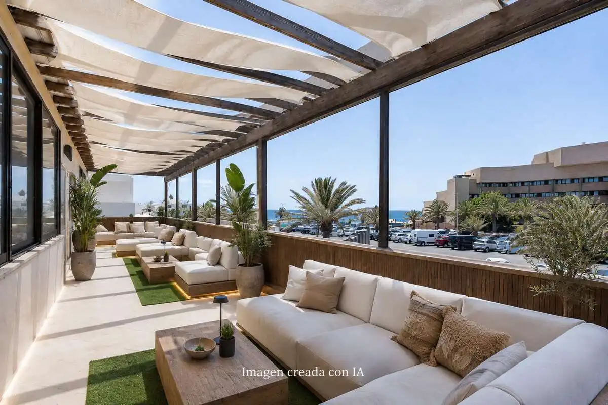 Terrasse von Geschaftsraum zum Verkauf in Teguise mit Terrasse