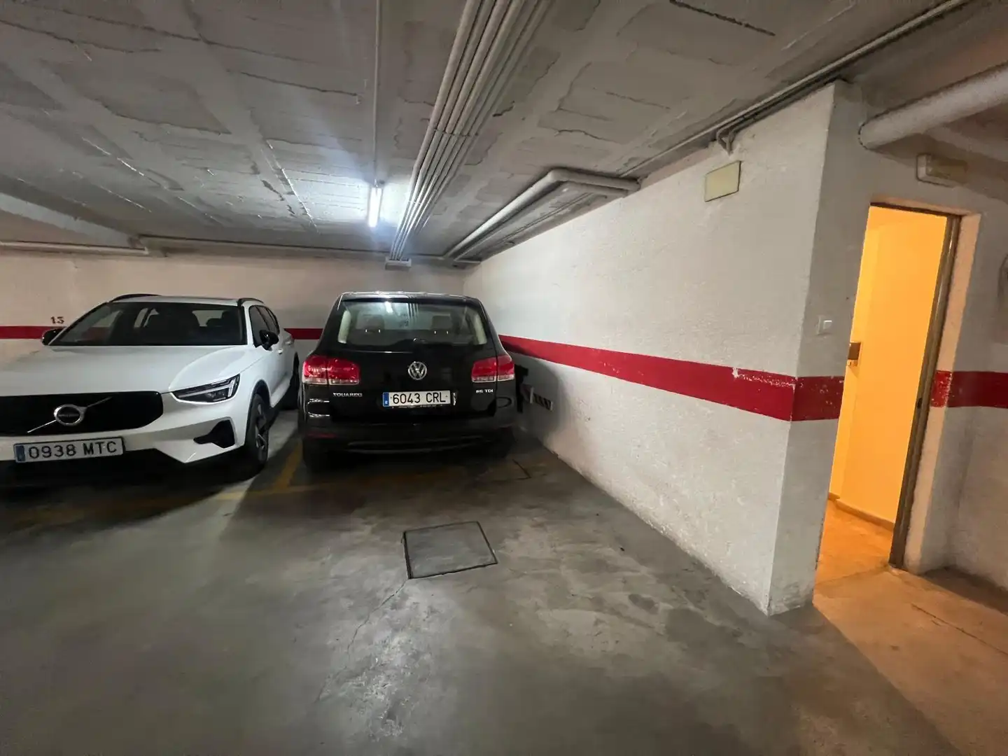 Parking of Flat for sale in Málaga  with Air Conditioner, Heating and Community pool