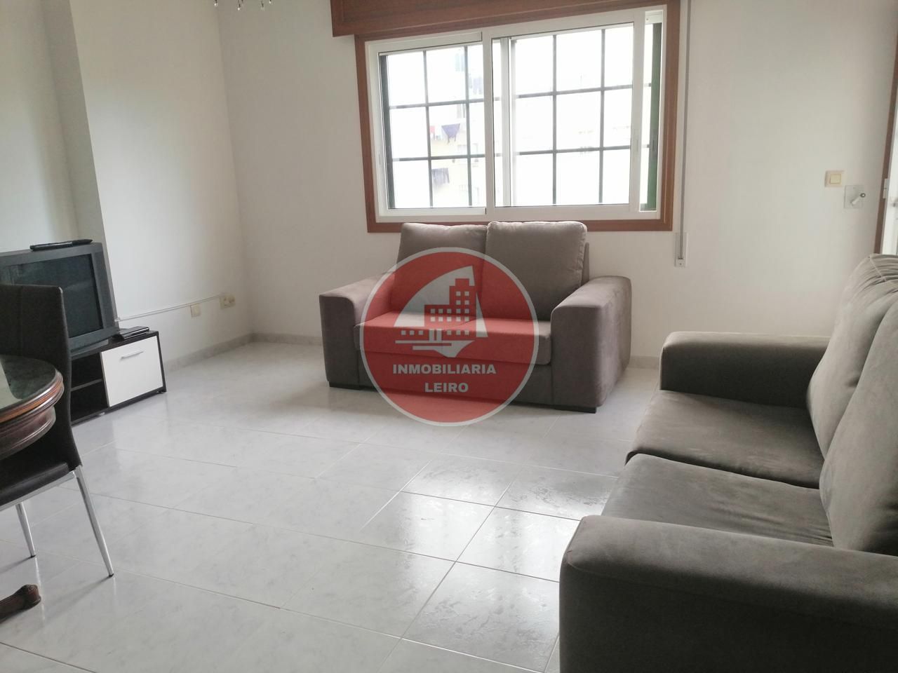 Living room of Flat to rent in Pontevedra Capital   with Heating, Furnished and Balcony