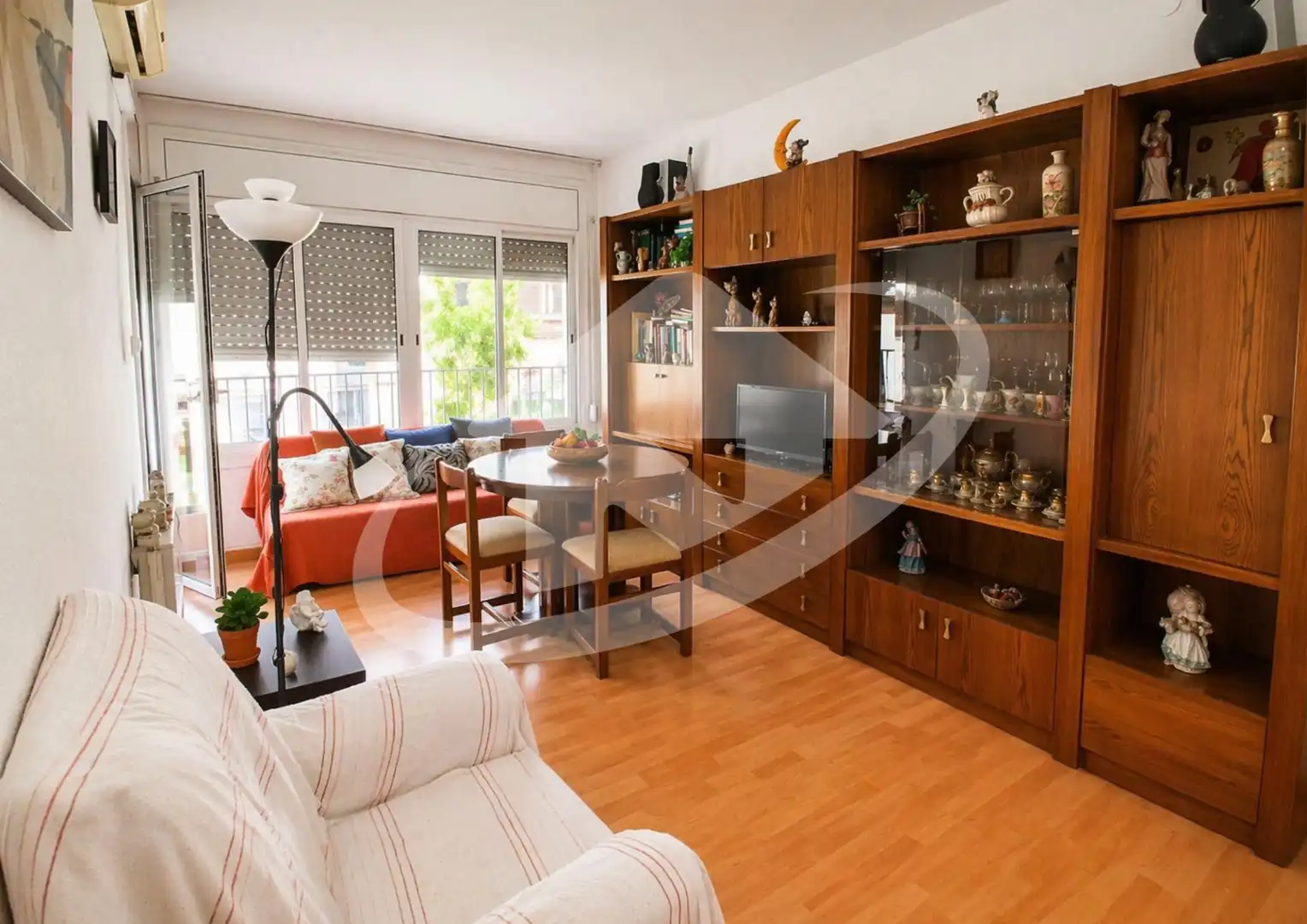 Sala de estar de Piso en venta en Sabadell con Aire acondicionado, Calefacción y Parquet