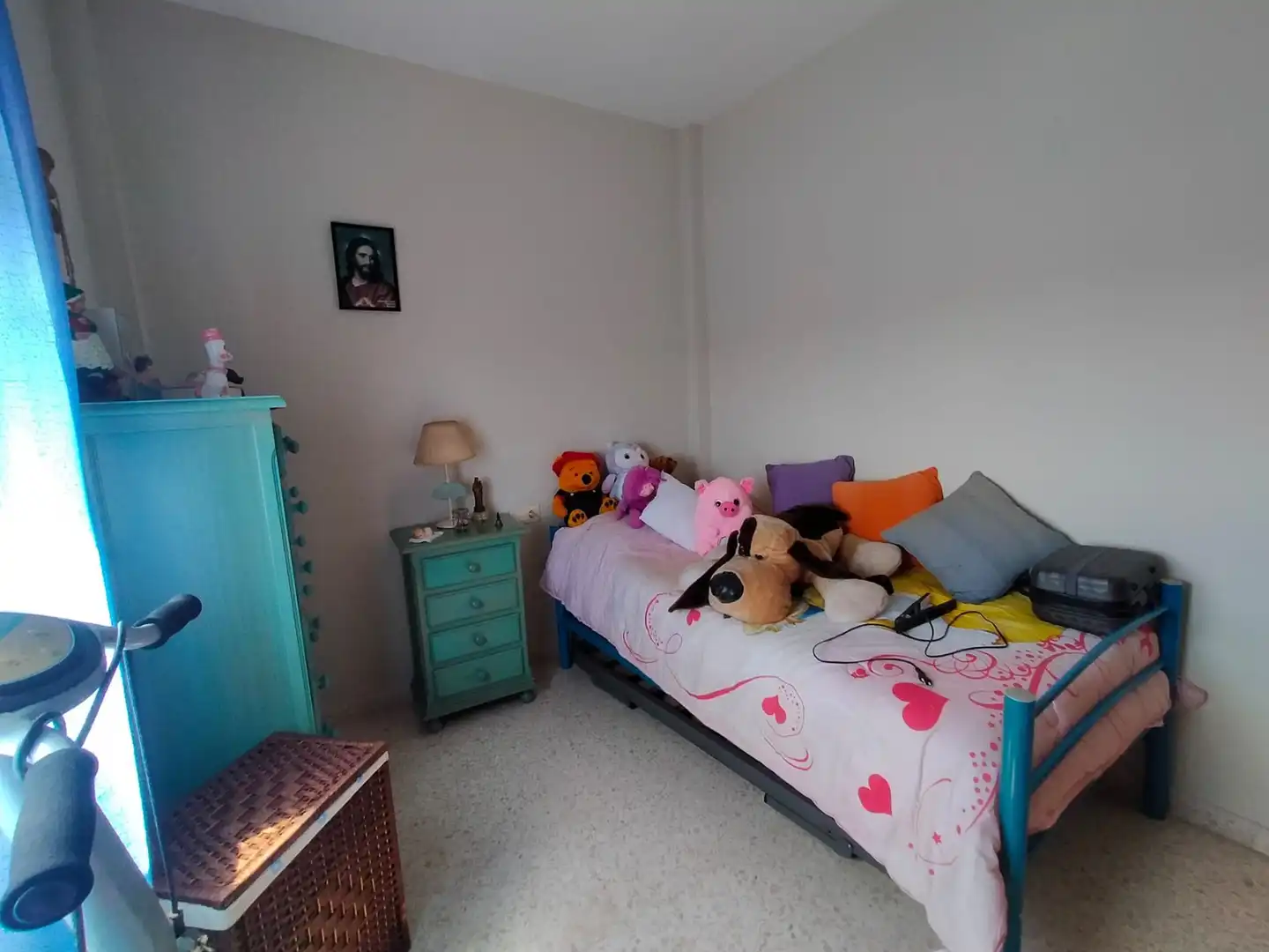 Schlafzimmer von Einfamilien-Reihenhaus zum Verkauf in La Línea de la Concepción mit Privatgarten
