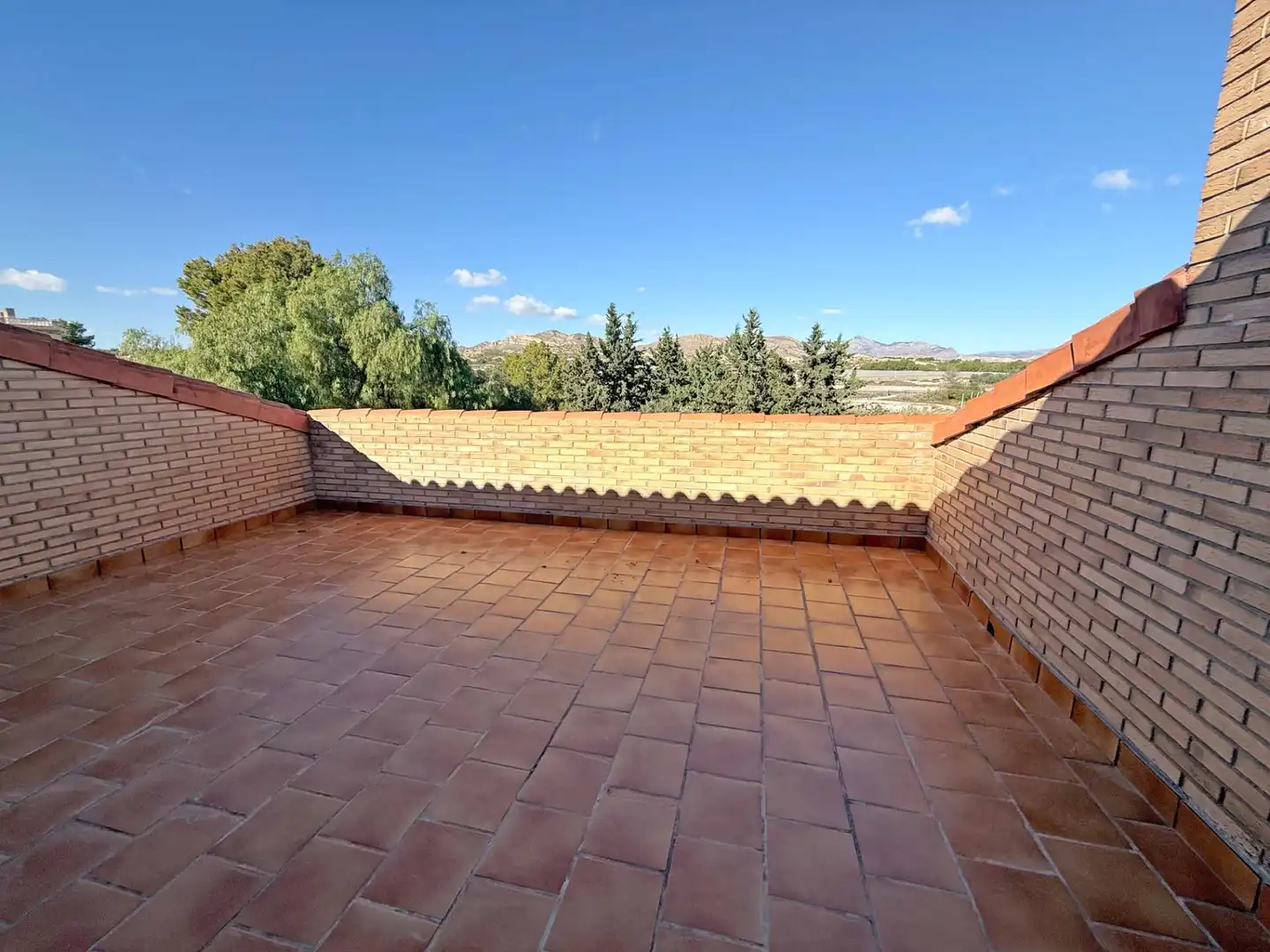Terraza de Casa o chalet en venta en Alicante / Alacant con Jardín privado y Piscina comunitaria