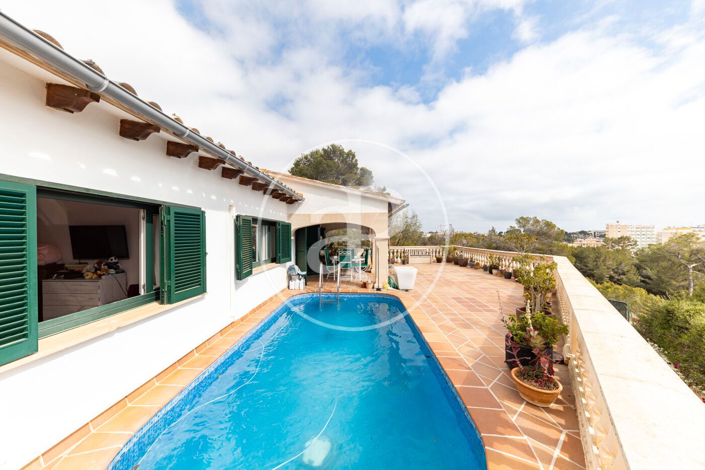 Vista exterior de Casa o chalet en venta en Calvià con Aire acondicionado, Calefacción y Jardín privado