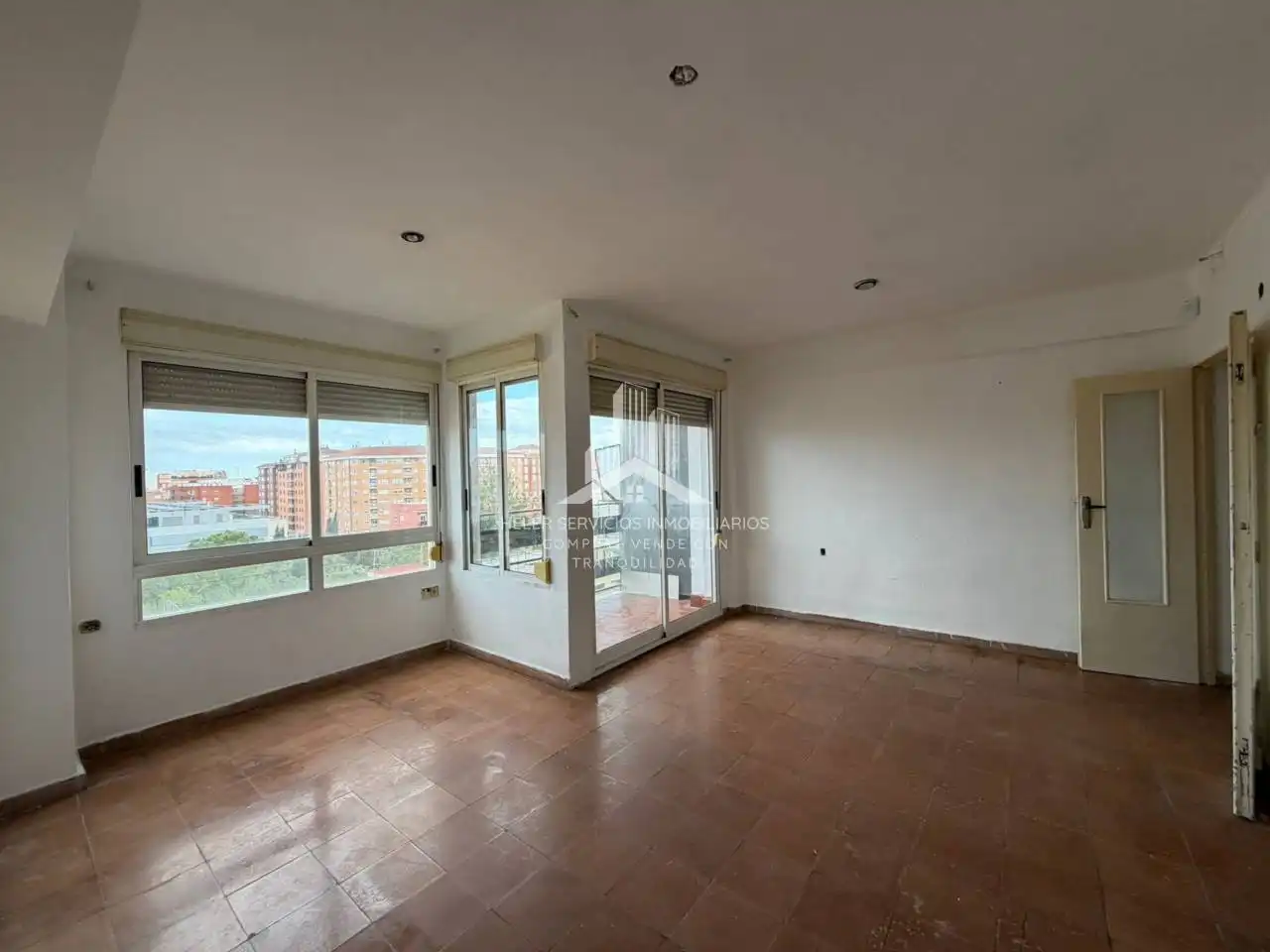Wohnzimmer von Wohnung zum Verkauf in Castellón de la Plana / Castelló de la Plana mit Balkon