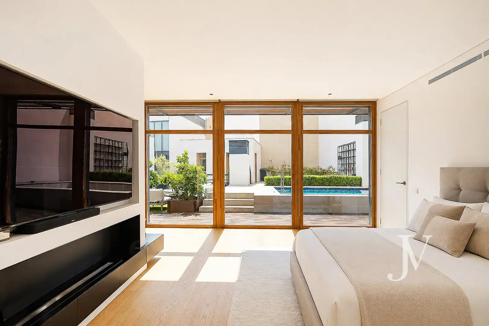 Sala de estar de Ático en venta en Madrid con Aire acondicionado, Calefacción y Jardín privado