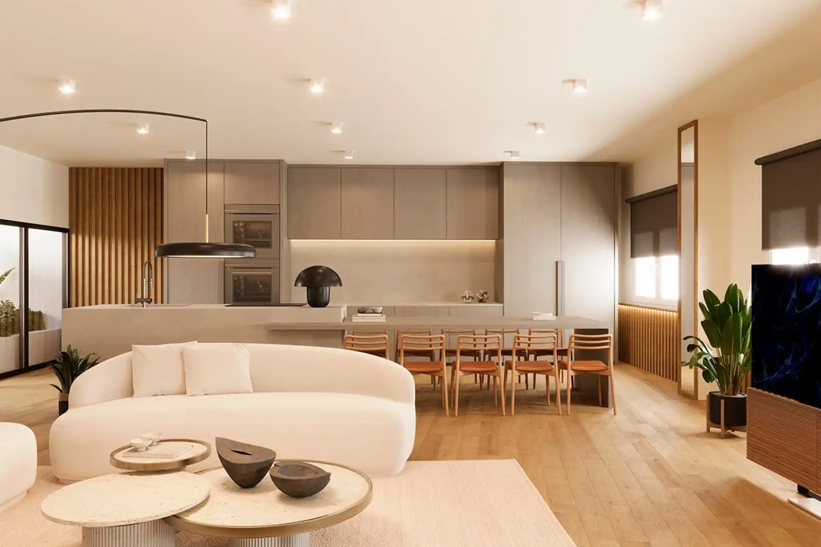 Living room of Flat for sale in Águilas  with Air Conditioner, Heating and Private garden