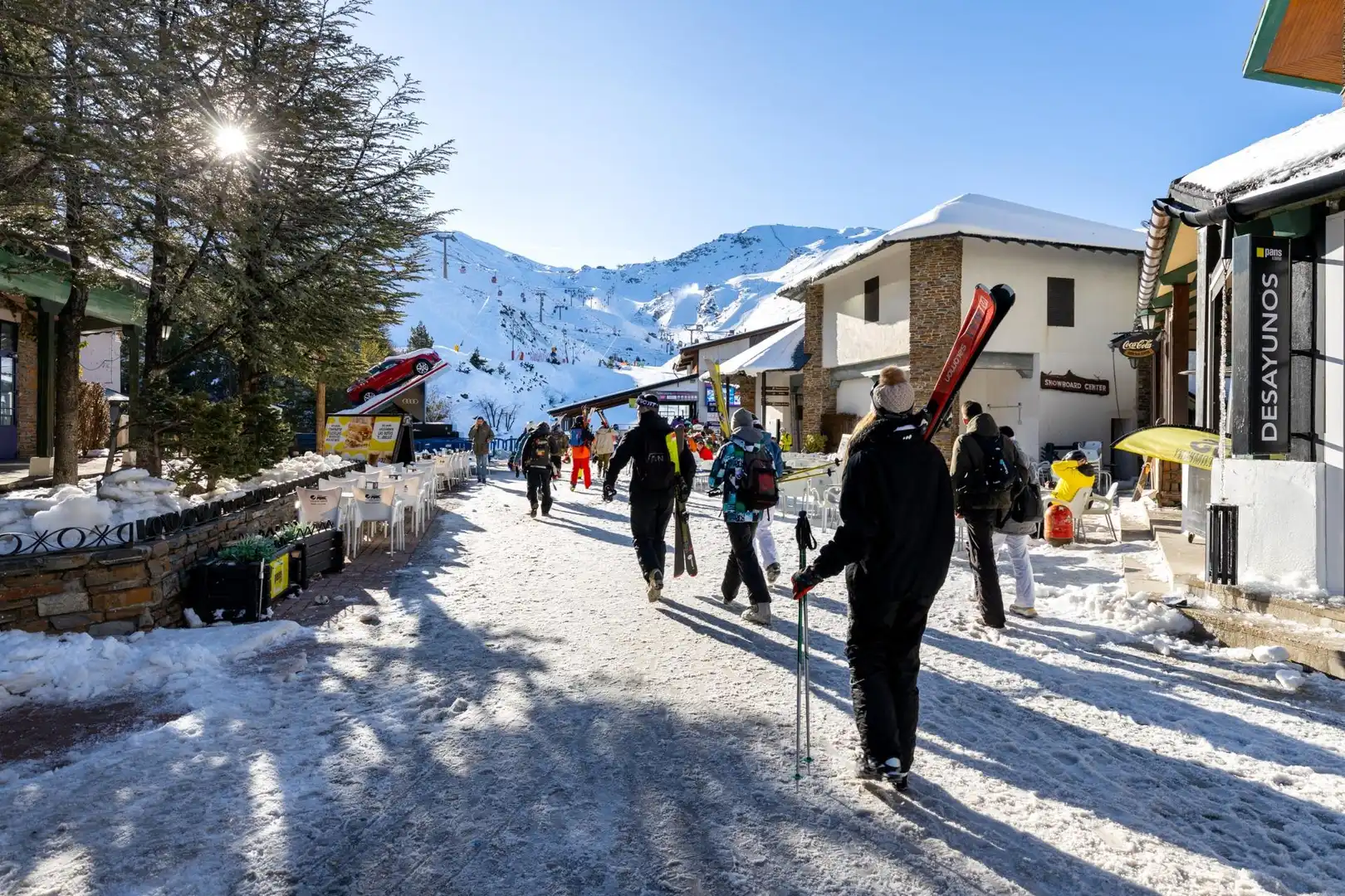 Vista exterior de Piso en venta en Sierra Nevada con Calefacción y Amueblado