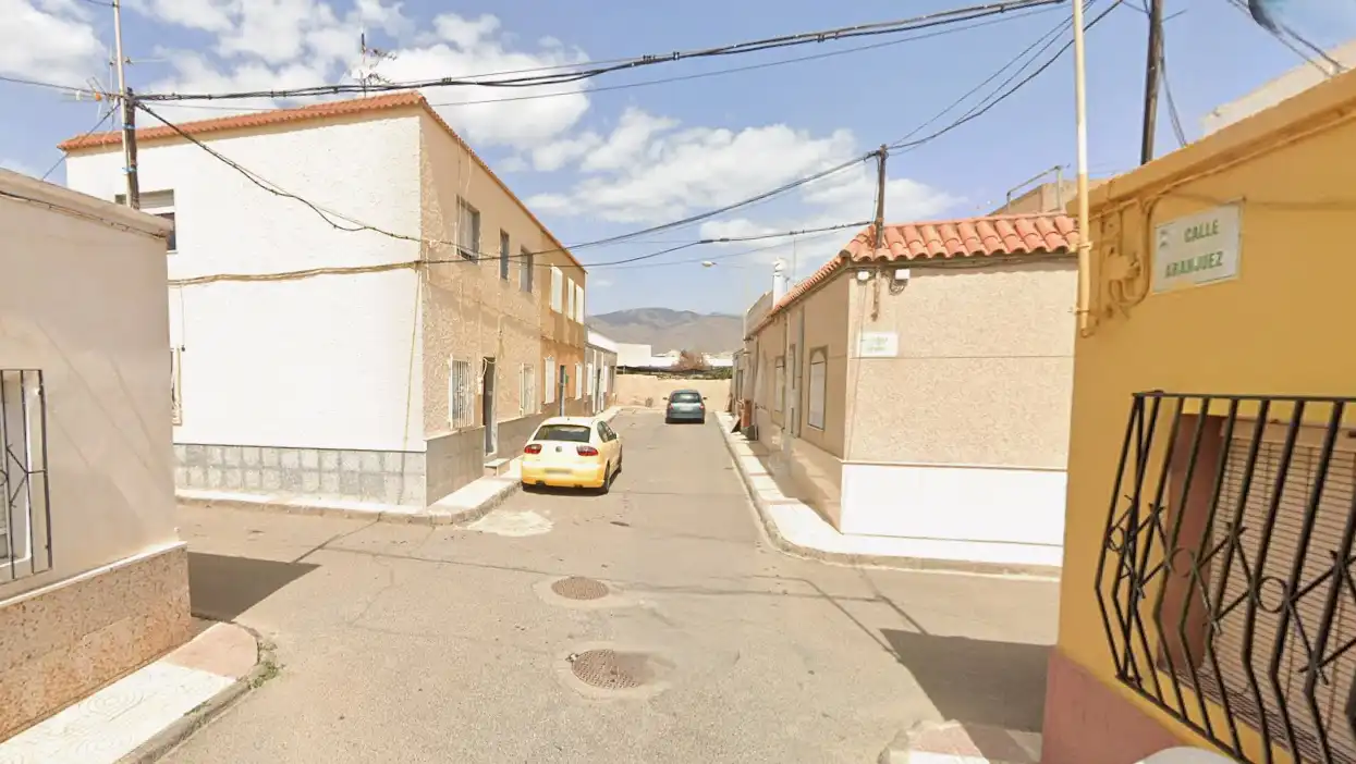 Vista exterior de Casa o xalet en venda en Roquetas de Mar