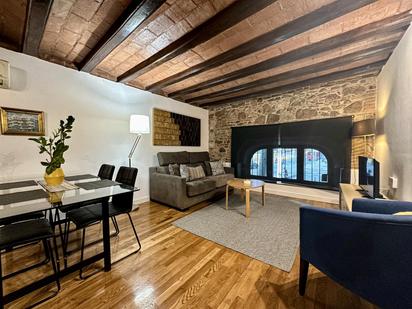 Living room of Flat for sale in  Barcelona Capital  with Air Conditioner, Heating and Alarm