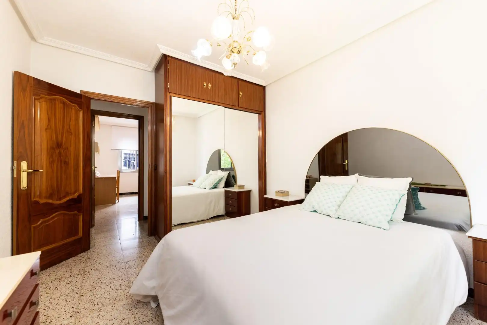 Schlafzimmer von Wohnung zum Verkauf in Collado Villalba mit Klimaanlage, Heizung und Terrasse