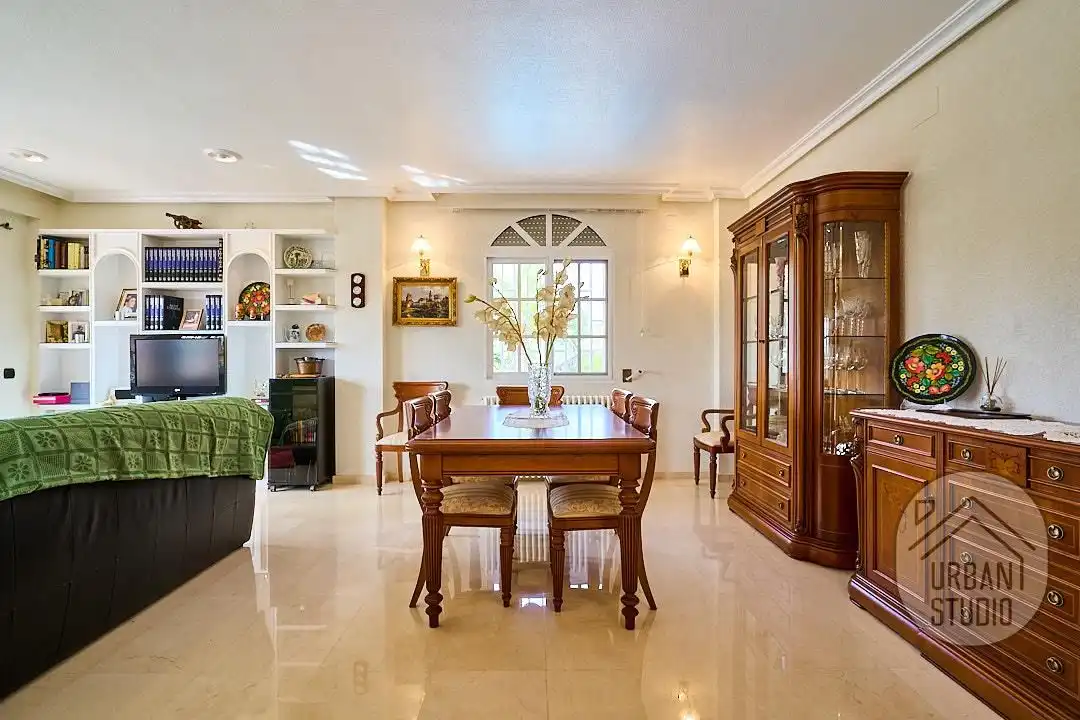 Dining room of Houses for sale in San Vicente del Raspeig / Sant Vicent del Raspeig  with Heating, Private garden and Terrace