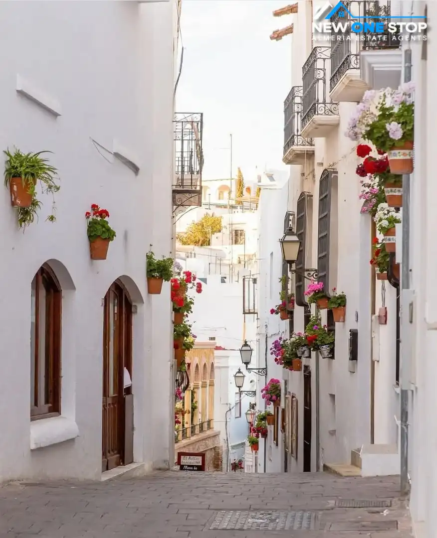 Exterior view of Houses for sale in Mojácar  with Heating, Terrace and Furnished