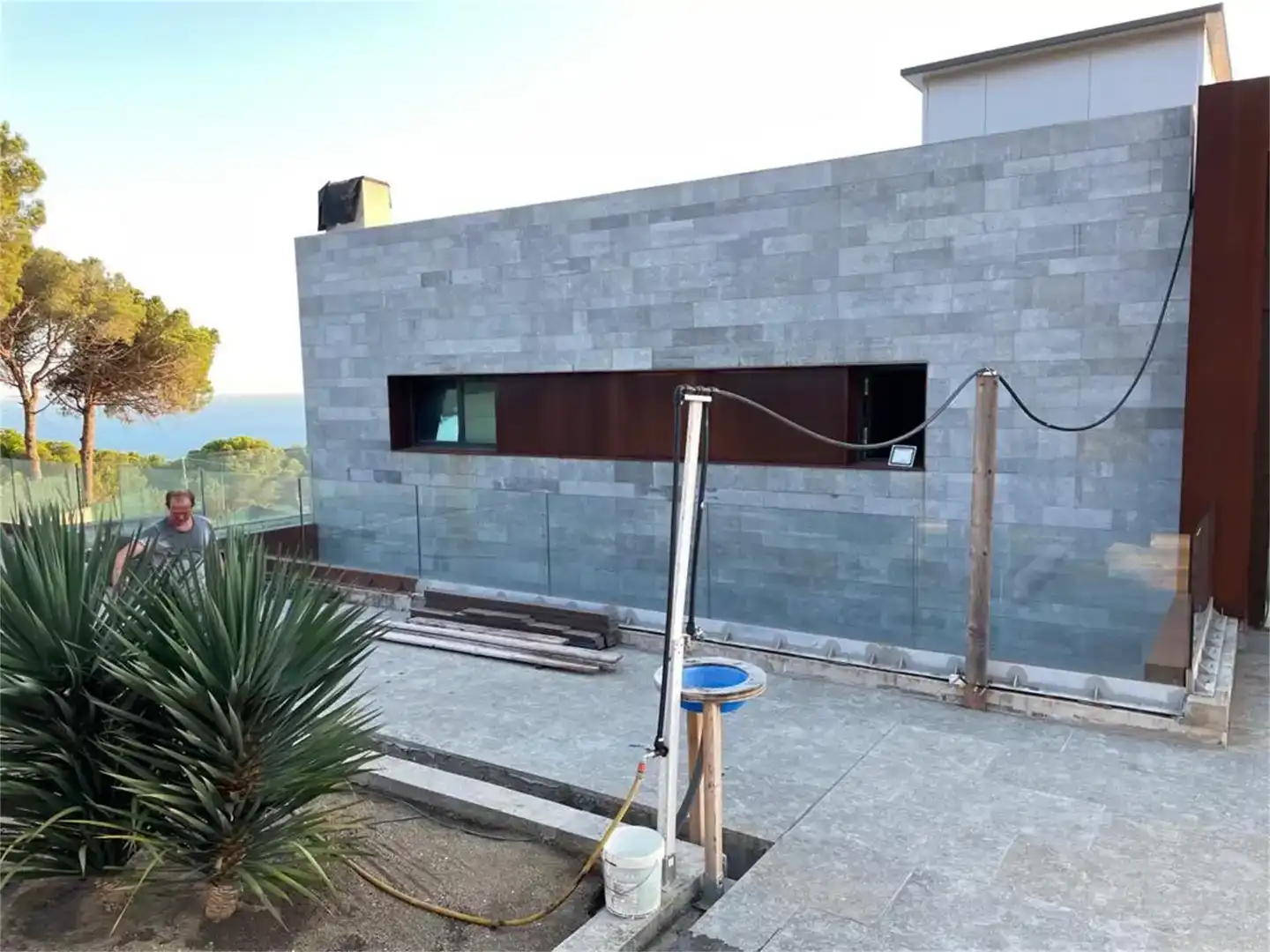 Exterior view of Houses for sale in Alella  with Air Conditioner, Private garden and Parquet flooring