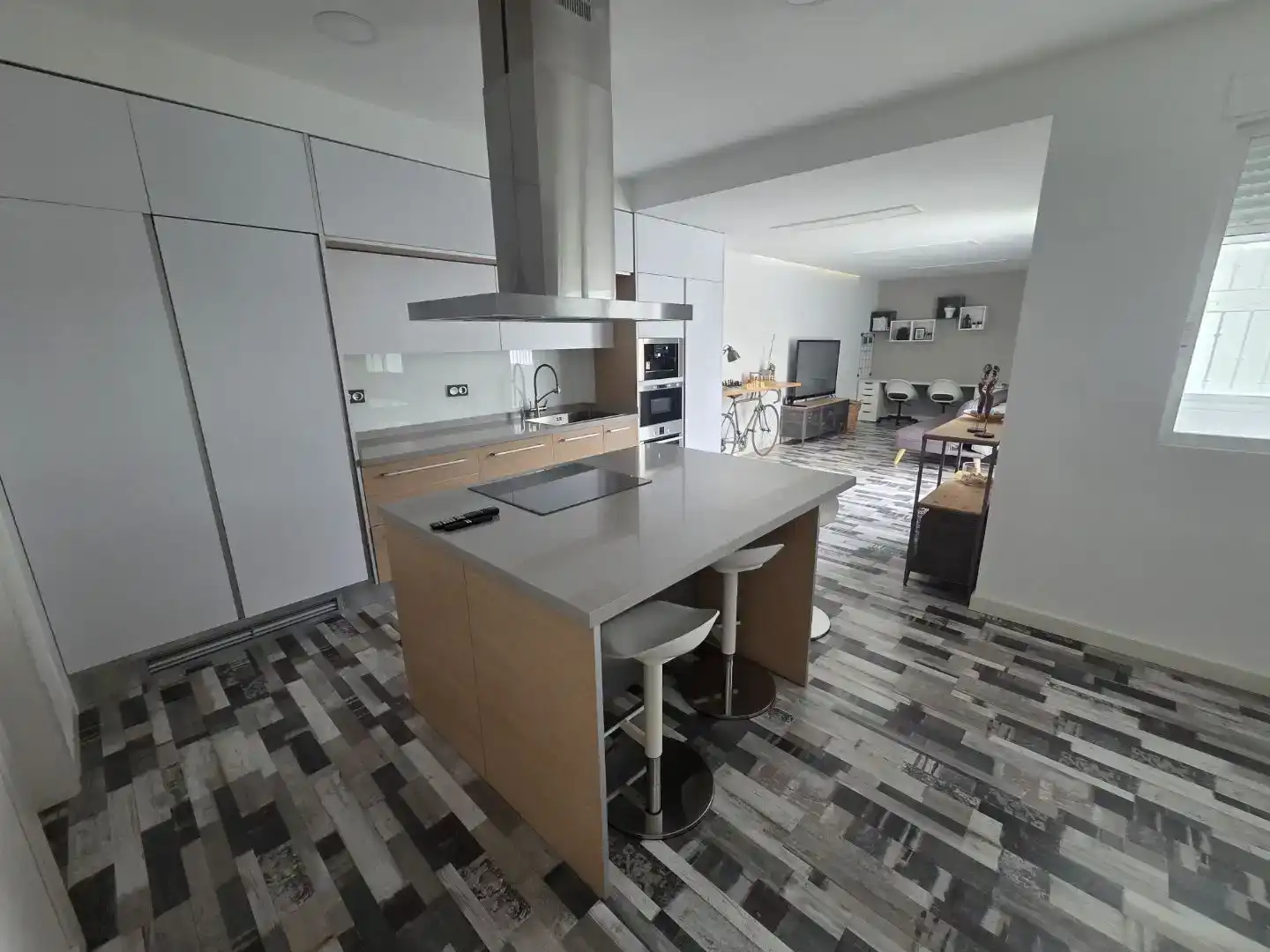 Cuina de Pis en venda en Las Torres de Cotillas amb Aire condicionat, Jardí privat i Parquet
