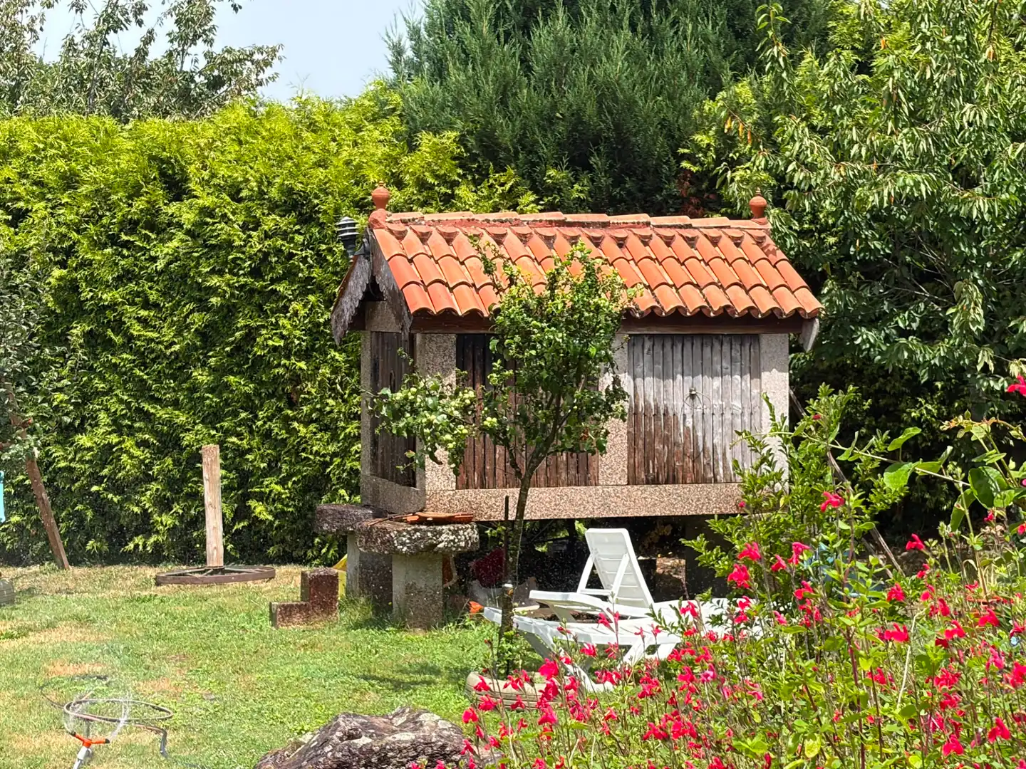 Jardí de Casa o xalet en venda en A Cañiza   amb Calefacció, Jardí privat i Parquet