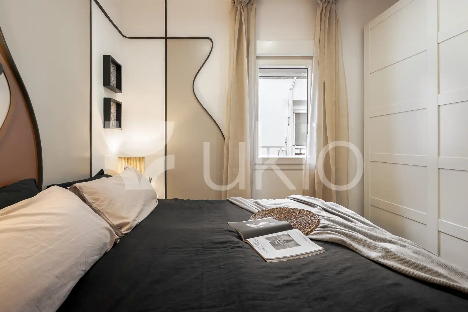Bedroom of Apartments for rent in Madrid  with Air Conditioner, Heating and Furnished