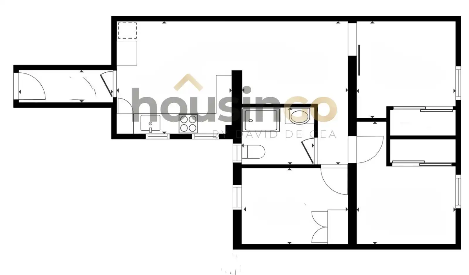 Piso de alquiler en Madrid con Aire acondicionado, Calefacción y Parquet