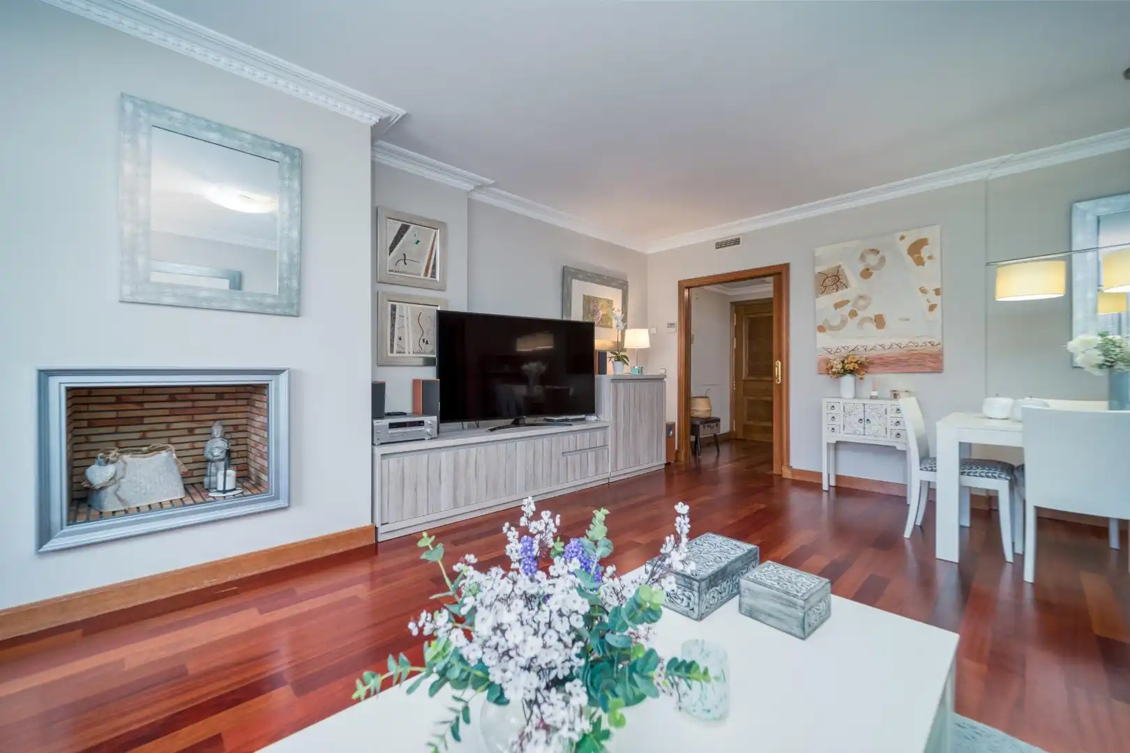 Sala de estar de Piso en venta en Majadahonda con Calefacción, Terraza y Trastero