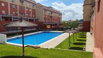 Swimming pool of Flat for sale in San Juan de Aznalfarache  with Private garden, Parquet flooring and Terrace