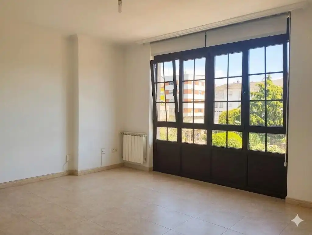 Schlafzimmer von Wohnung zur Miete in Narón mit Heizung und Balkon