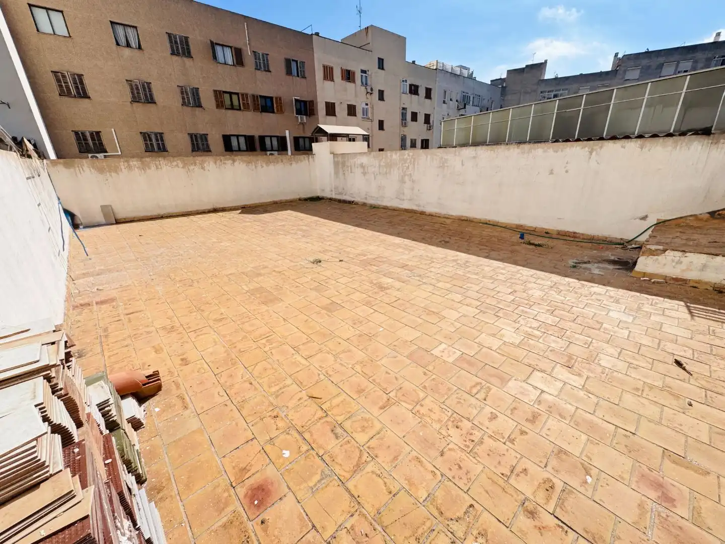 Terrasse von Geschaftsraum zum Verkauf in  Palma de Mallorca mit Klimaanlage, Heizung und Terrasse