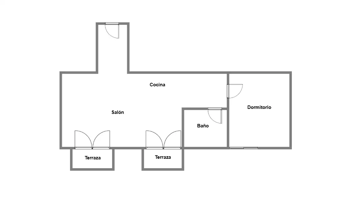 Flat with terrace for sale in Calle de Trujillos, imagen 15