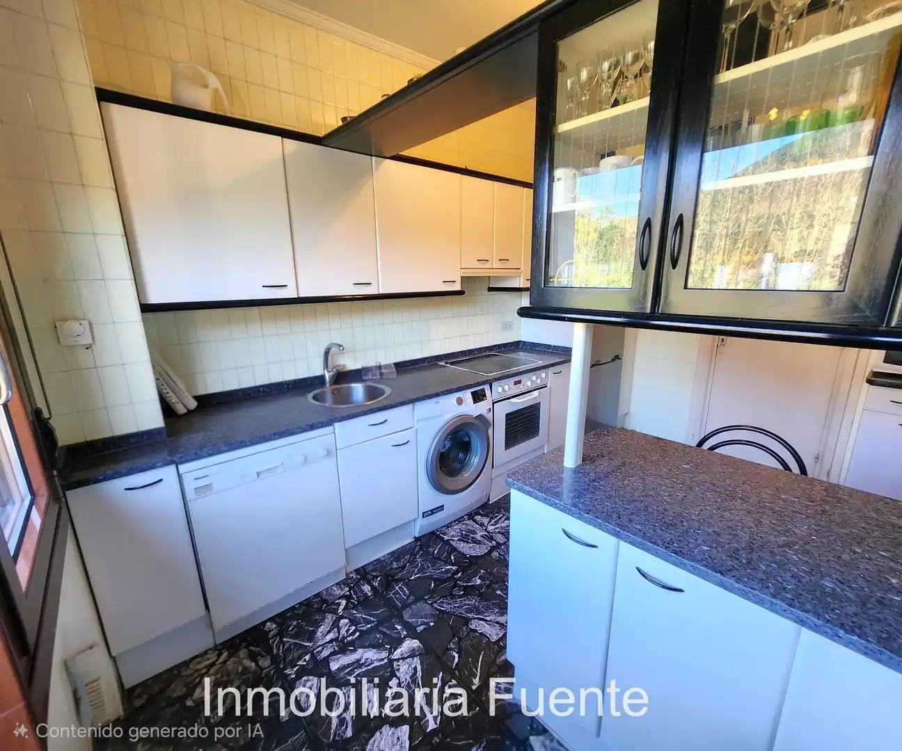 Cocina de Casa o chalet en venta en Zalla  con Calefacción, Jardín privado y Terraza