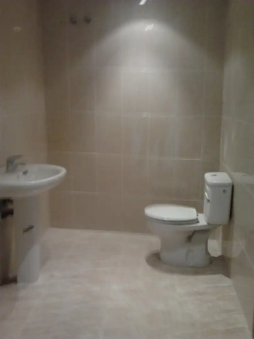 Badezimmer von Fabrikhallen zur Miete in Aspe