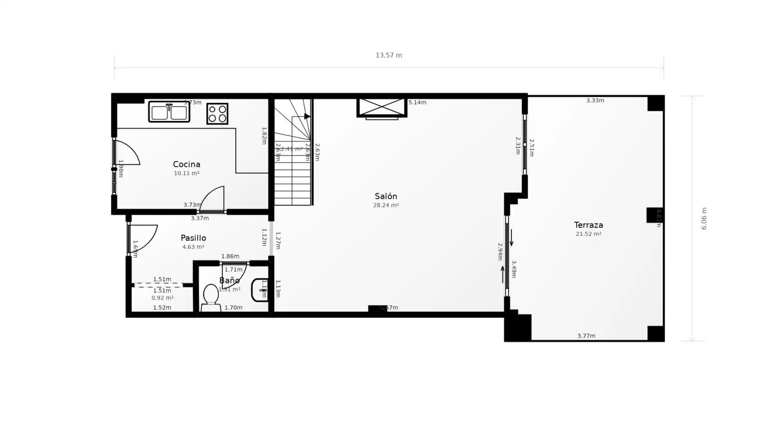 Houses for sale in Moncada  with Air Conditioner, Heating and Private garden