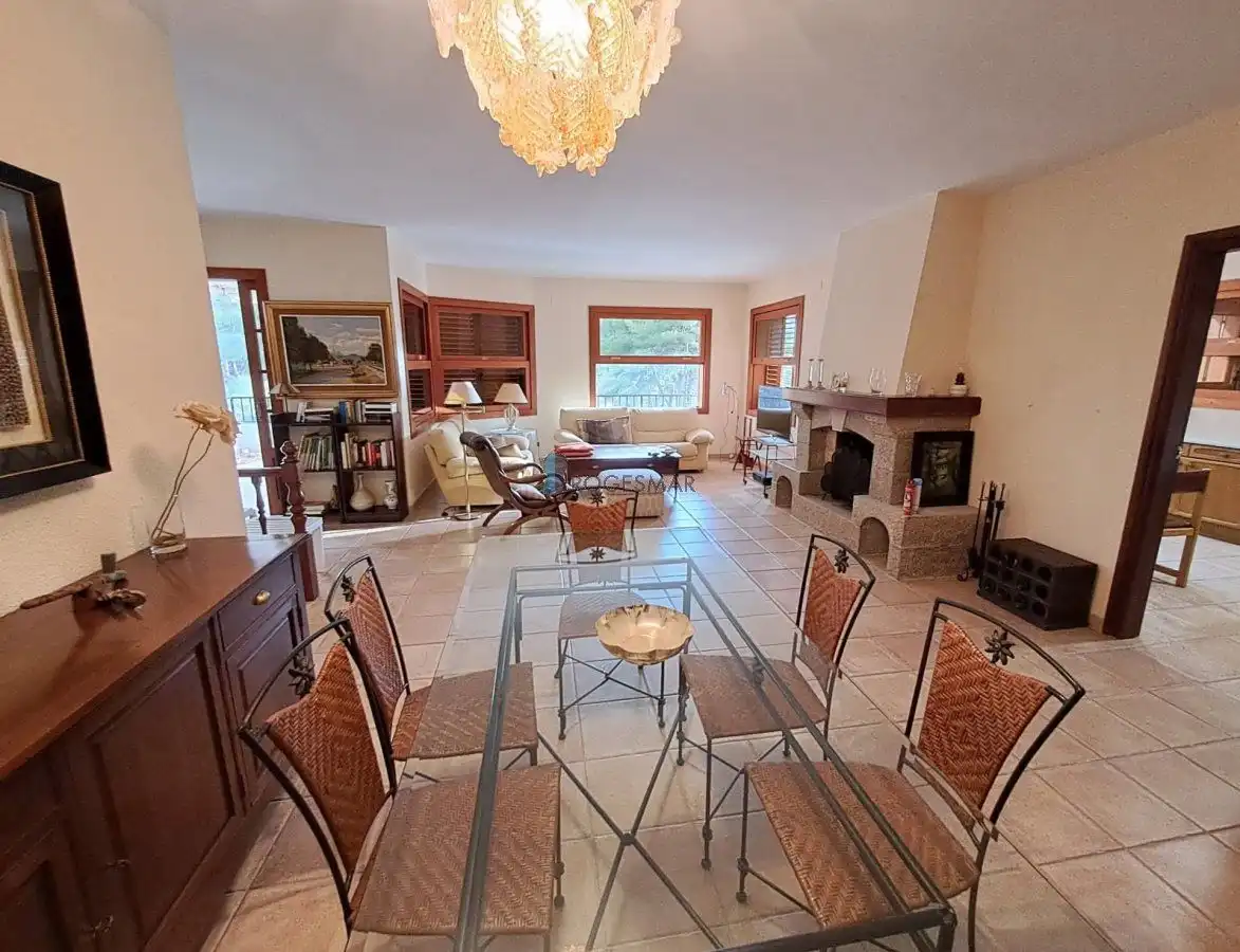 Sala de estar de Casa o chalet en venta en Benicasim / Benicàssim con Jardín privado, Terraza y Piscina