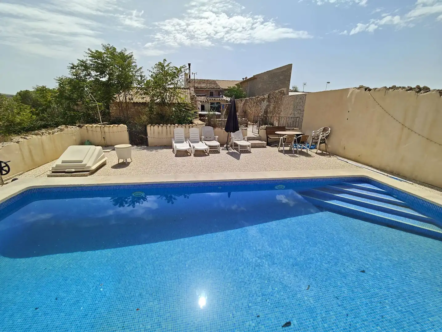 Swimming pool of Country homes for sale in Jumilla