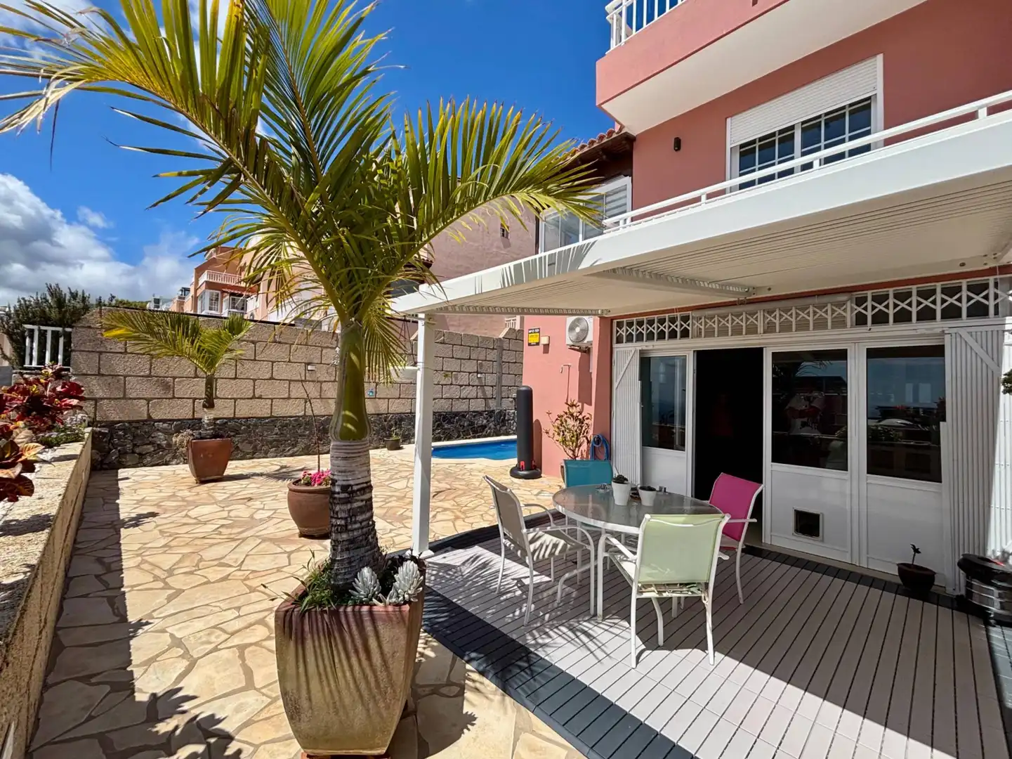 Terraza de Casa adosada en venta en Candelaria con Aire acondicionado, Terraza y Piscina