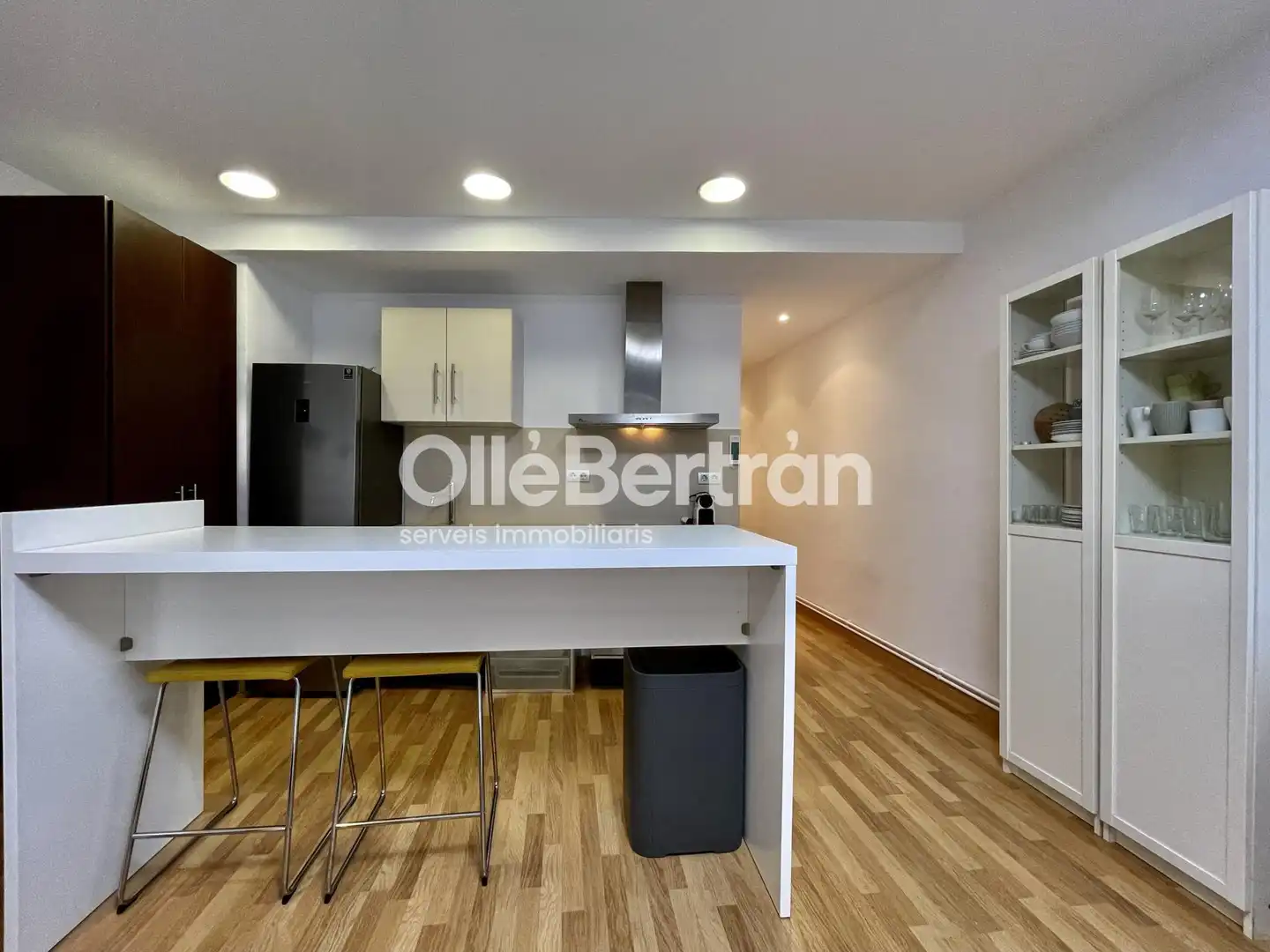 Kitchen of Flat for sale in Barcelona  with Air Conditioner, Heating and Oven