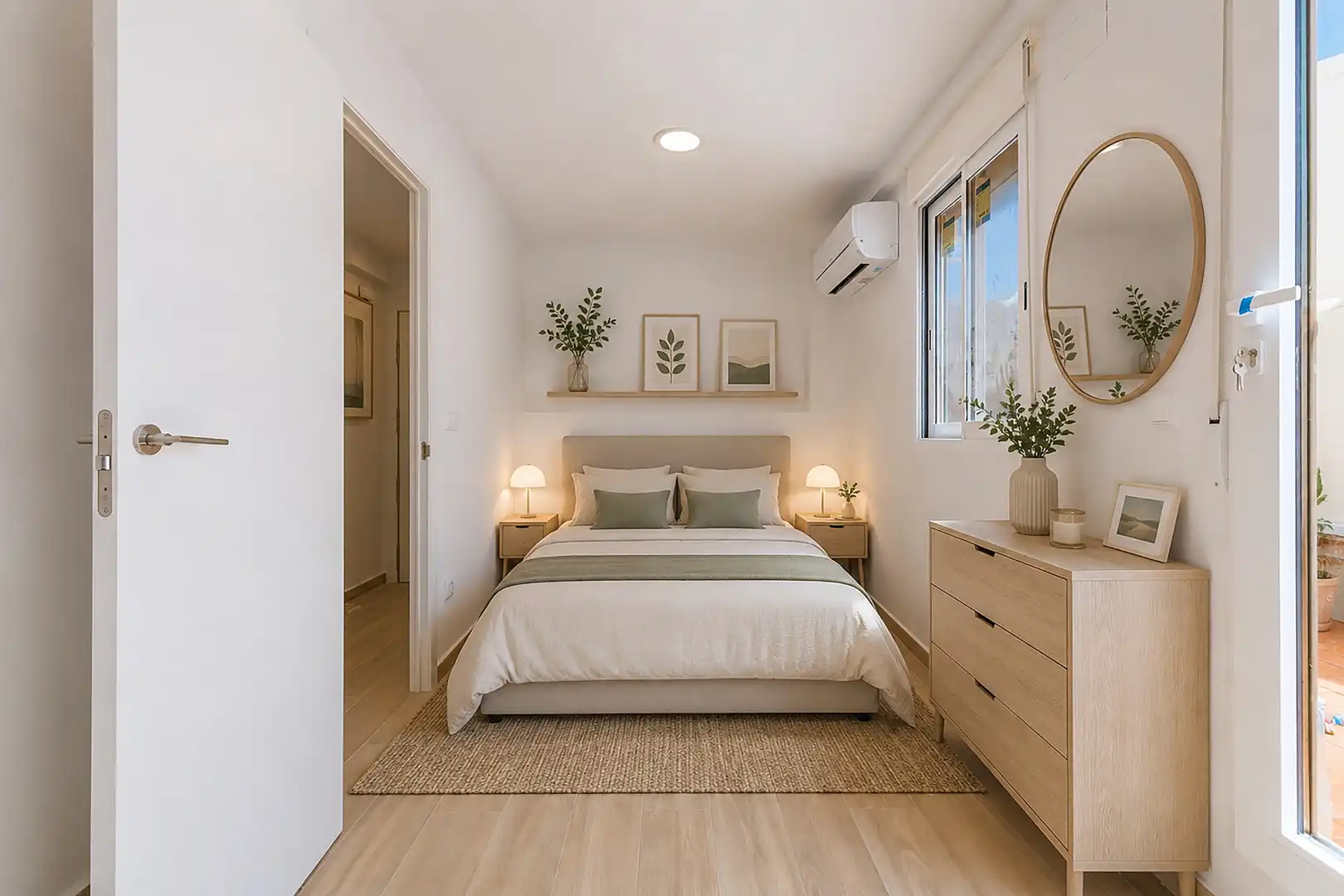Habitación de Piso de alquiler en Meliana con Aire acondicionado, Terraza y Horno