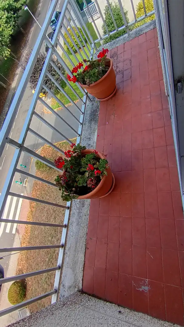 Terraza de Piso de alquiler en Teo con Amueblado, Horno y Lavadora