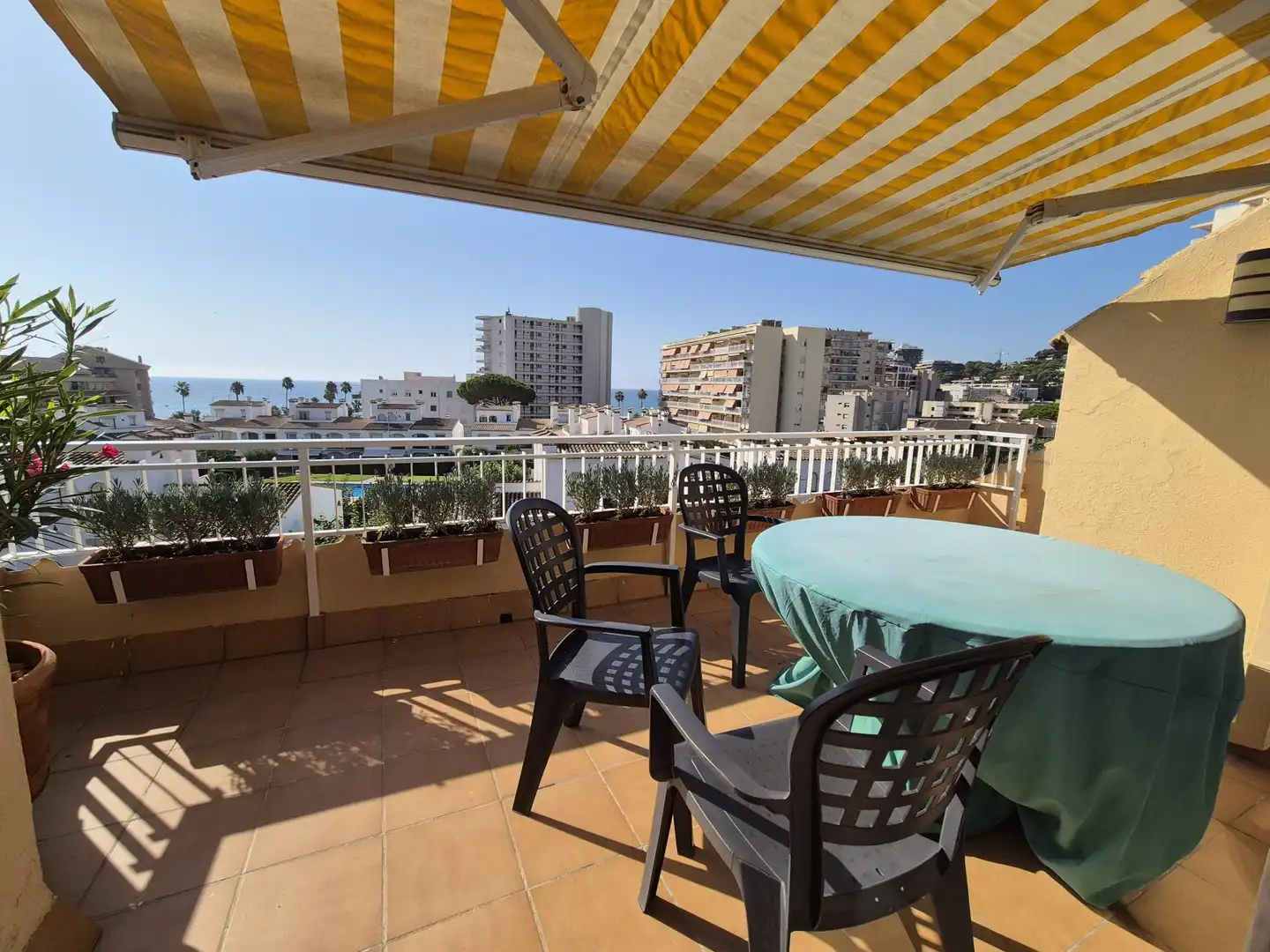 Terrasse von Maisonette zum Verkauf in Calonge i Sant Antoni mit Heizung, Terrasse und Abstellraum