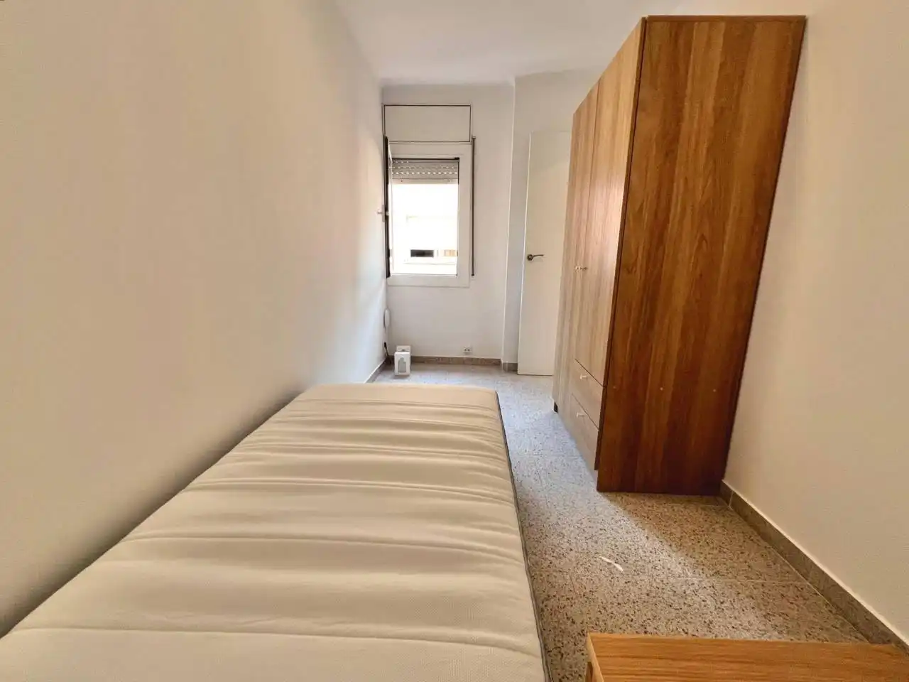 Schlafzimmer von Wohnung zur Miete in Barcelona mit Terrasse und Möbliert