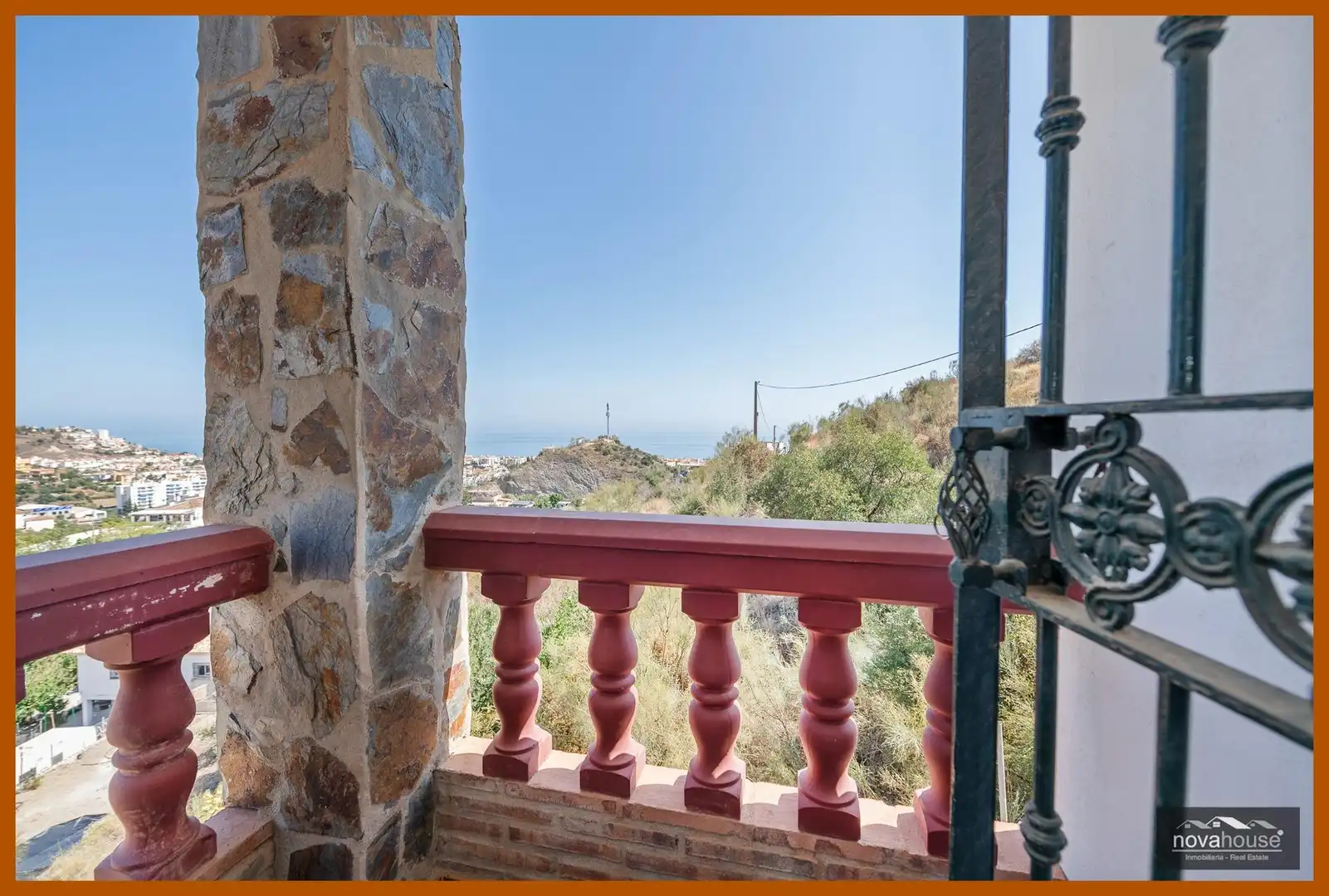 Terraza de Casa o chalet en venta en Rincón de la Victoria con Aire acondicionado, Calefacción y Jardín privado