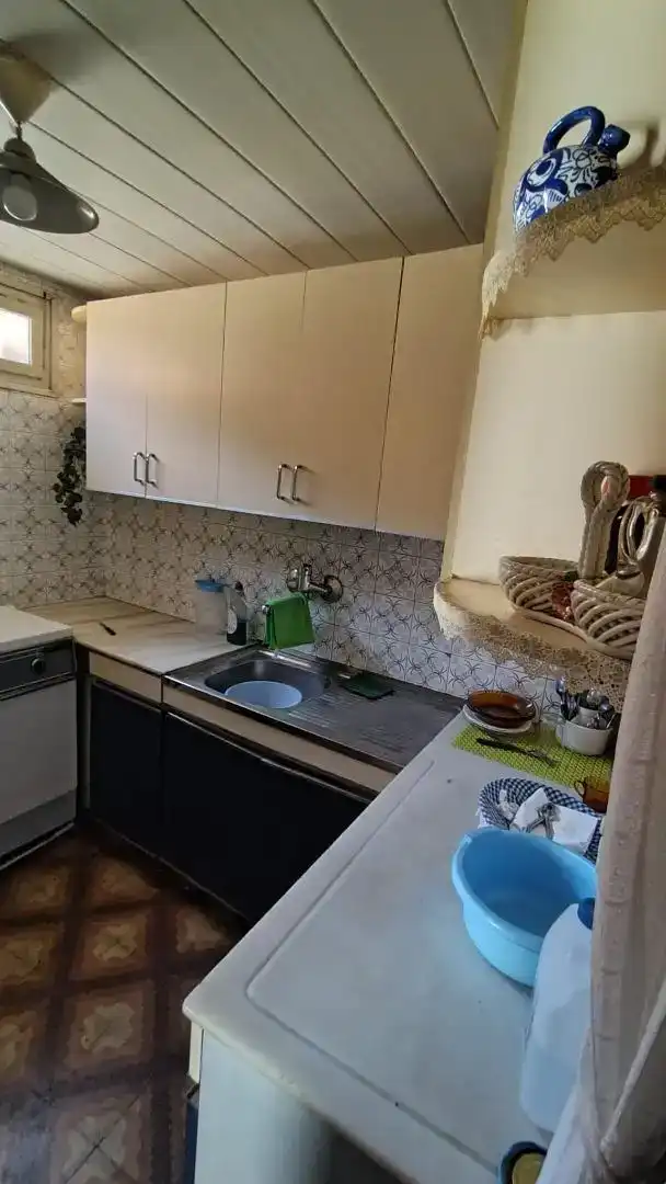 Cocina de Casa adosada en venta en Juncosa con Trastero, Amueblado y Horno