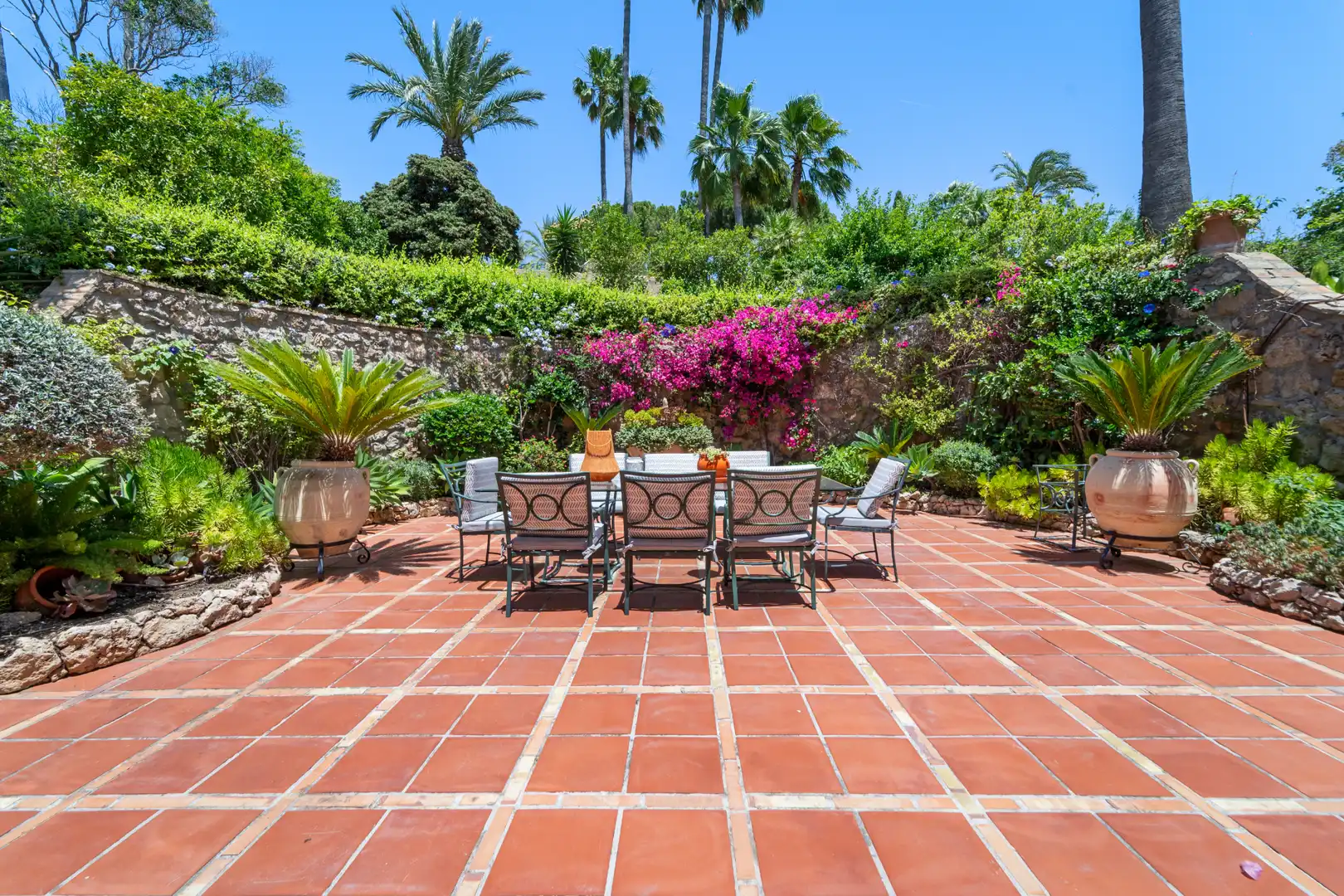 Terrassa de Casa o xalet en venda en Benalmádena amb Aire condicionat, Calefacció i Jardí privat