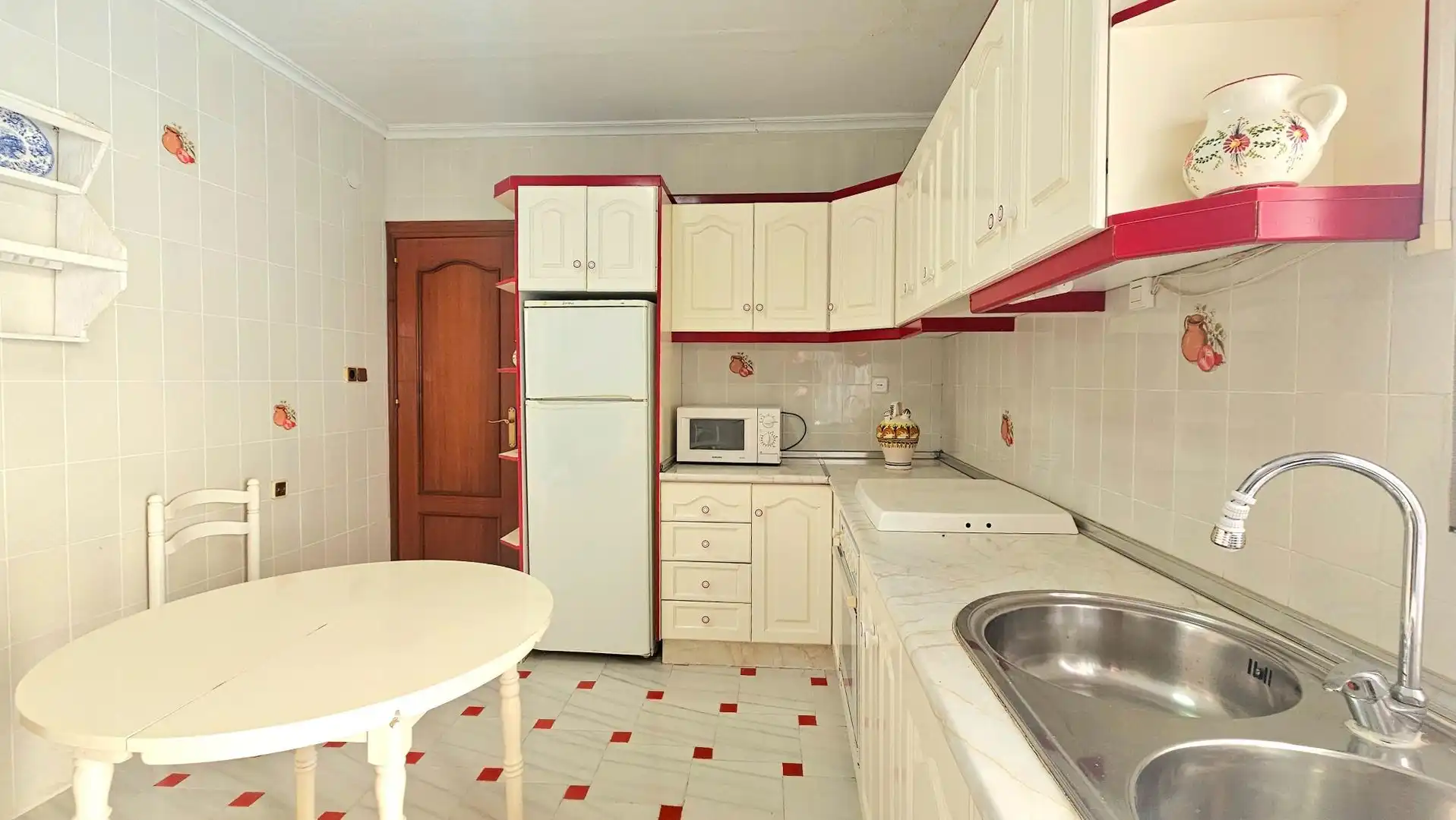 Küche von Wohnung zum Verkauf in La Unión mit Klimaanlage, Terrasse und Abstellraum