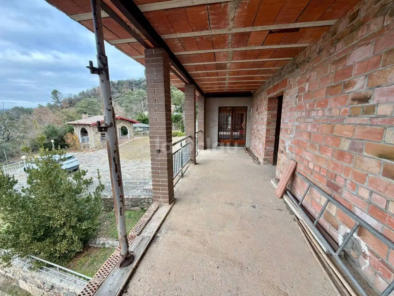Terrassa de Casa o xalet en venda en Tavèrnoles amb Jardí privat i Terrassa