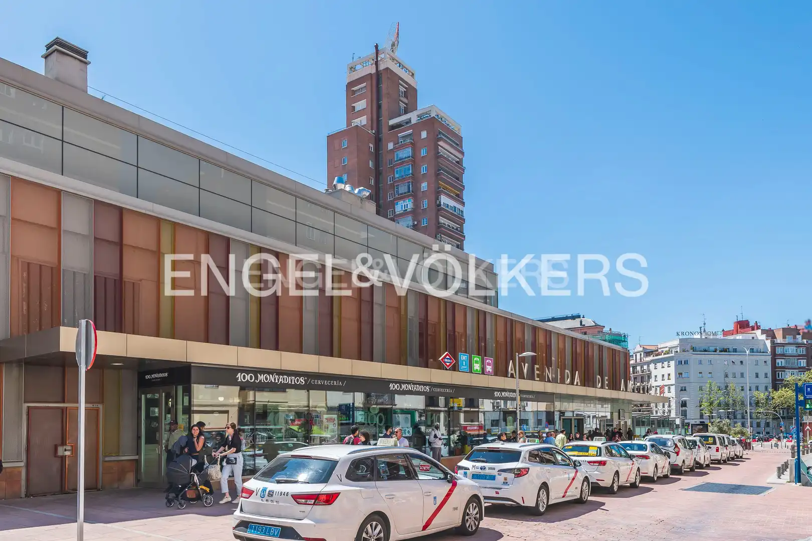Exterior view of Flat for rent in Madrid  with Air Conditioner, Heating and Furnished
