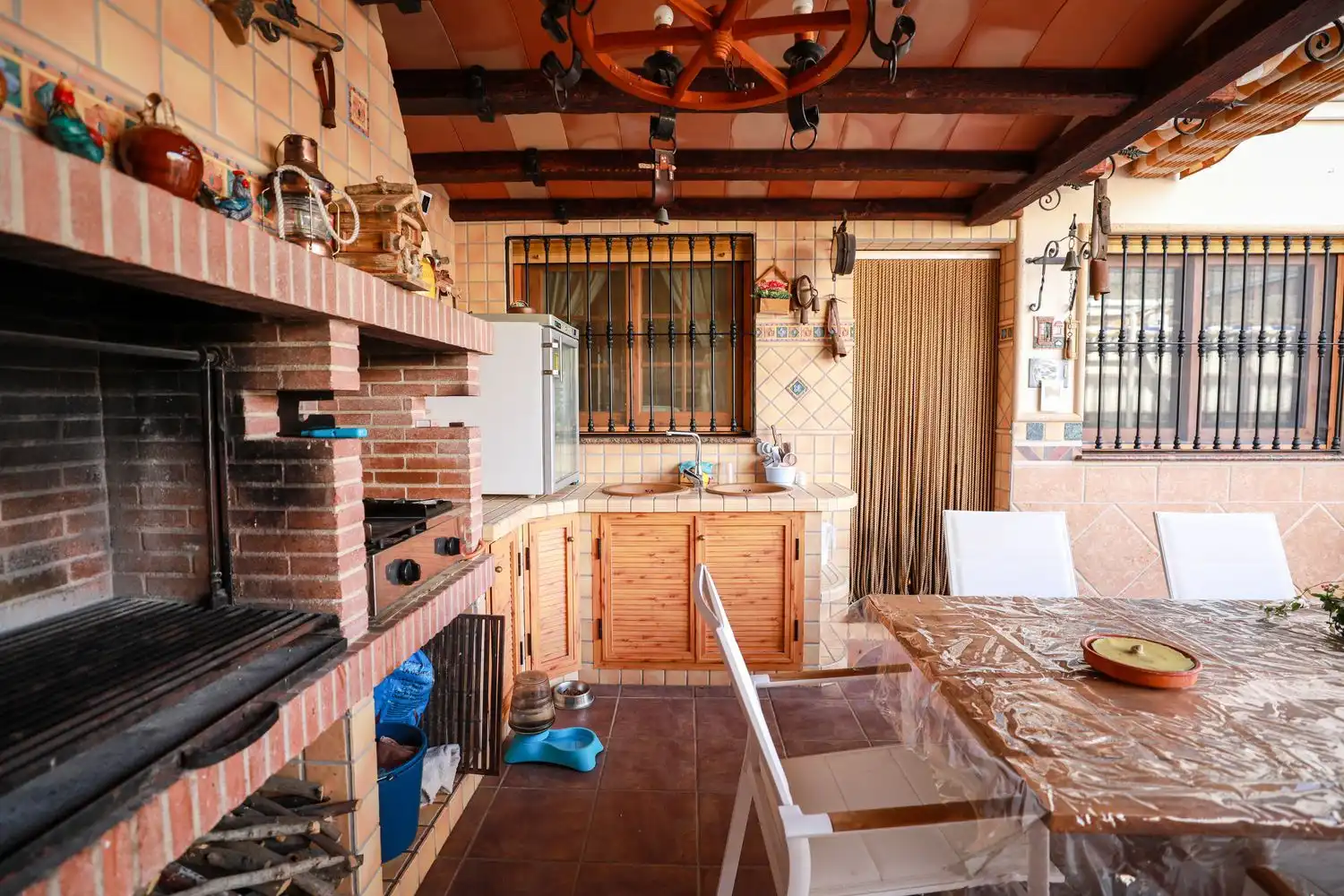 Cocina de Casa o chalet en venta en Pizarra con Aire acondicionado, Calefacción y Jardín privado