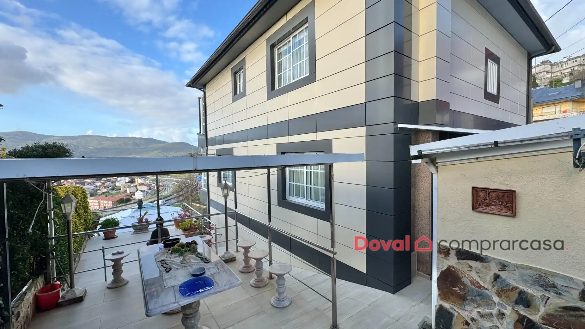 Exterior view of Houses for sale in Redondela  with Heating, Private garden and Jacuzzi